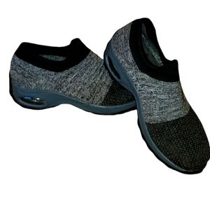 Slow man slip on womens breathable walking shoe. Size 7